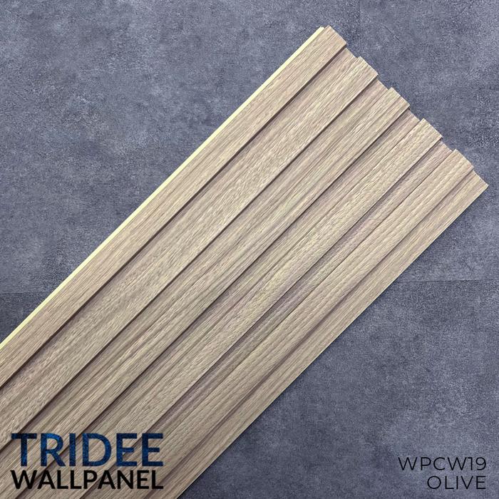 Gambar WOOD PANEL WPC | TRIDEE WALLPANEL - OLIVE, 150CM dari Tridee Wallpaper undefined Tokopedia