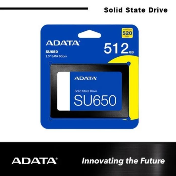 Jual Adata 512GB SU650 SSD SATA Internal SSD SATA III