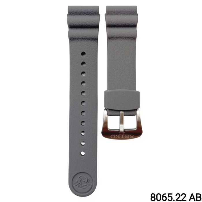 Gambar Tali Jam Tangan 22 MM Watch Strap Rubber Seiko Divers 8065.22 - 8065.22 AB dari Watch Band N strap undefined Tokopedia