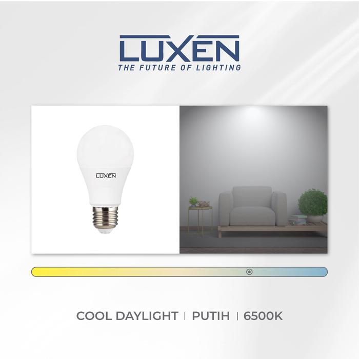 Gambar Luxen Lampu LED Sensor 9 Watt Cahaya Putih dan Kuning - Putih dari Luxen Indonesia_NEW undefined 5 Tokopedia