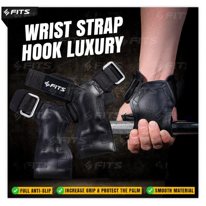 Gambar SFIDN FITS Wrist Strap Hook Luxury | Gym Fitness Power Lifting Grip - LUXURY HOOK dari SFIDN FITS Shop undefined Tokopedia