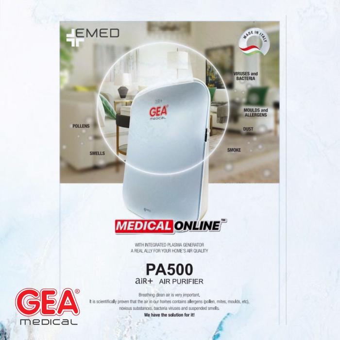 Gambar AIR PURIFIER GEA EMED PA-500 PENYARING UDARA KOTOR VIRUS BAKTERI - PA500 GEA dari MEDICAL ONLINE_NEW undefined Tokopedia