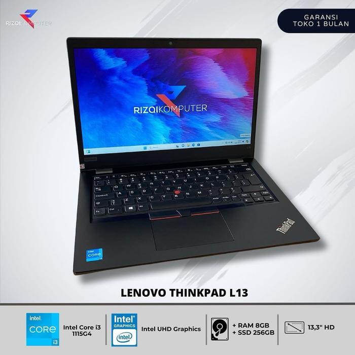 Jual Lenovo Thinkpad L13 Intel Core i3 - 1115G4 Ram 8GB SSD 256GB 
