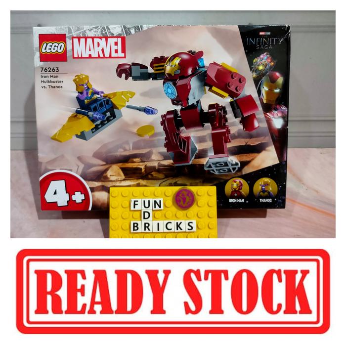 Jual LEGO 76263 Iron Man Hulkbuster Vs Thanos Kota Administrasi