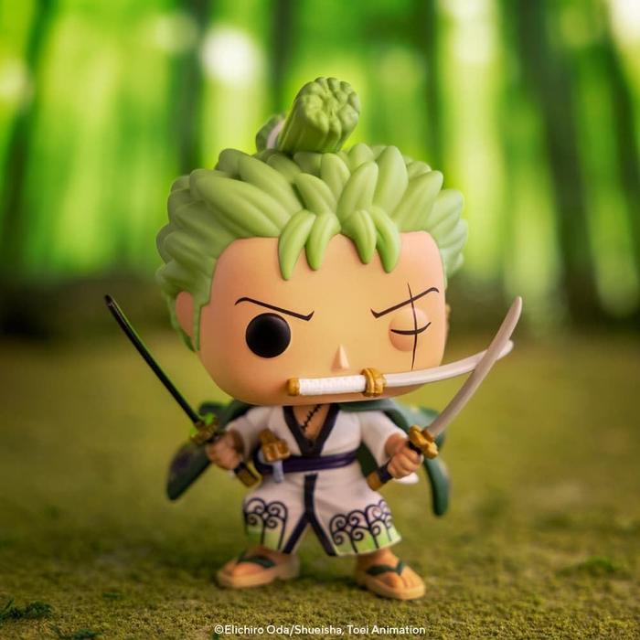 Gambar Funko Pop One Piece Zoro- ONE PIECE - 923 dari Pokemon Girisha undefined Tokopedia