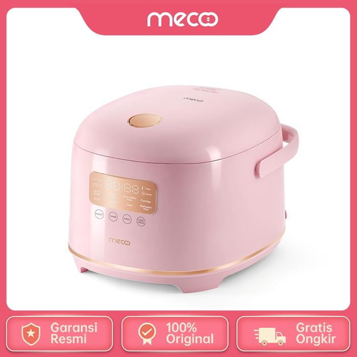 Gambar Rice Cooker Mecoo Most Aesthetic Low Sugar Penanak Nasi Digital Ceramic Kapasitas 1.8L - Merah Muda dari Violet Superstore undefined Tokopedia