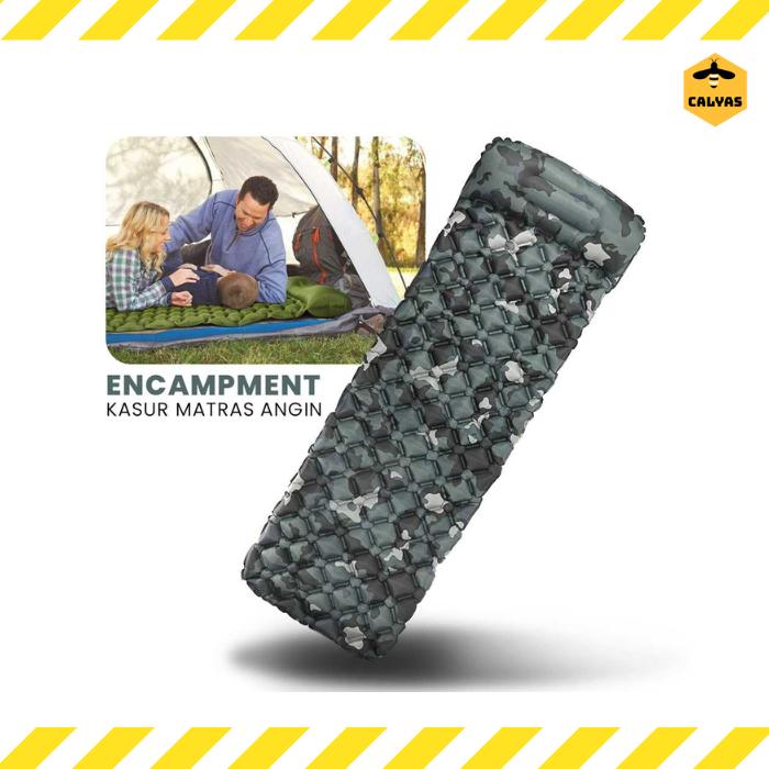 Gambar Kasur Matras Tiup Angin Inflatable Sleeping Mattress Portable Camping Sleeping Bag - Camouflage dari CALYAS2024 undefined Tokopedia