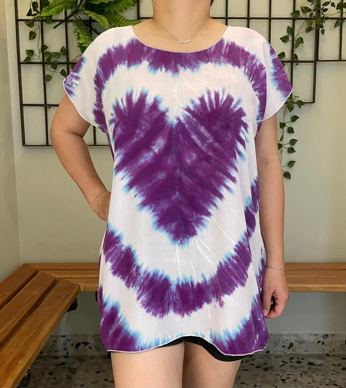 Gambar BAJU BALI|ATASAN BLOUSE SANTAI WANITA ALL SIZE ASW/BUNGA G REAL PICT - Ungu, All Size dari QiaoBeauty02 undefined Tokopedia