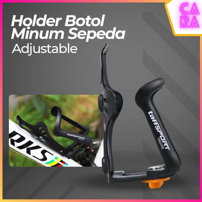 Gambar Holder Botol Minum Sepeda Aksesoris Adjustable MTB - TaffSPORT TMD05B dari cara-store undefined Tokopedia