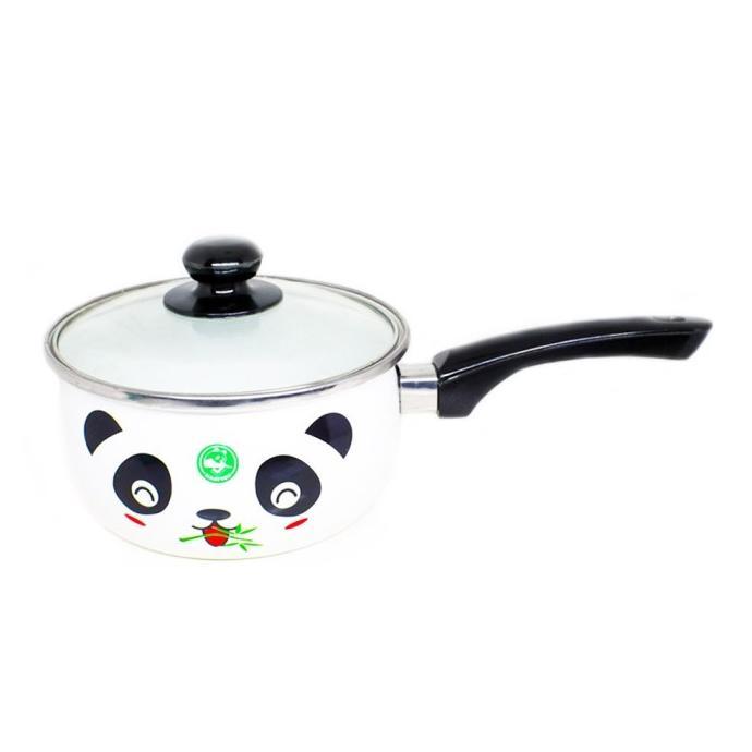 Gambar Produk Baru!! MASPION ENAMEL SAUCE PAN PANCI SAUS HELLO PANDA 18 CM dari dianaarmadaq undefined Tokopedia