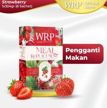 Gambar GROSIR WRP MEAL REPLACEMENT 324 GR (6 SACHET) LOSE WEIGHT - Strawwbery dari Bacaurea Store undefined Tokopedia