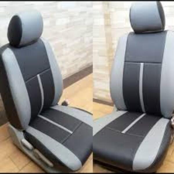 Gambar SARUNG JOK MOBIL JAZZ YARIS RAIZE ROCXY APV LUXIO DATSUN SIENTA ERTIGA XL-7 CAR - HITAM-ABU, APV GX dari Otomotifku Official undefined Tokopedia