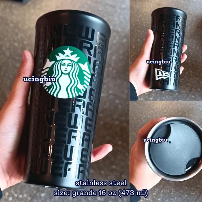 Jual STARBUCKS x NEW ERA Blend For Culture Black Stainless Steel
