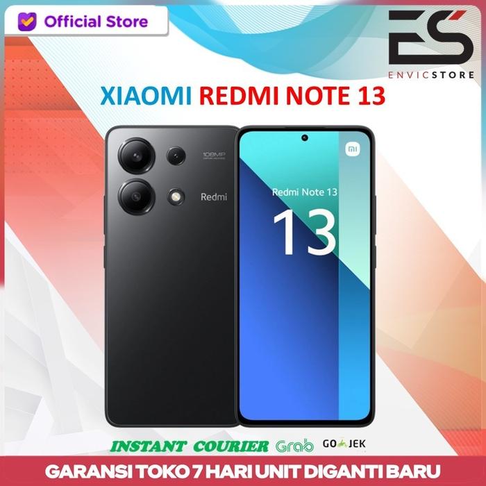 Gambar Xiaomi Redmi Note 13 4G 8/256 GB Garansi Resmi - NON BUNDLING, 8/256GB dari ENVICSTORE undefined Tokopedia