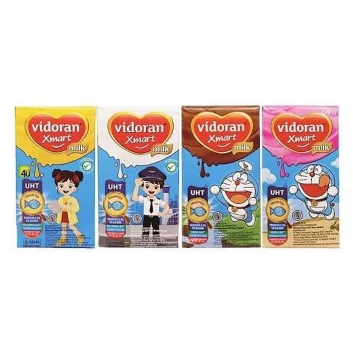 Gambar Vidoran Xmart Uht 110 ml / Susu Uht Vidoran Xmart 110 ml / Susu UHT - Chocolate dari Makin-Jaya88 undefined 5 Tokopedia