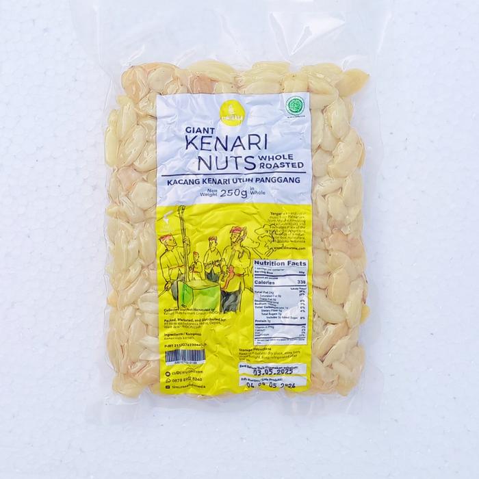 Gambar Kacang Kenari Panggang Premium Asli Timurasa 250 gr & 500 gr - 250 gram dari Timurasa Indonesia Kota Administrasi Jakarta Selatan Tokopedia