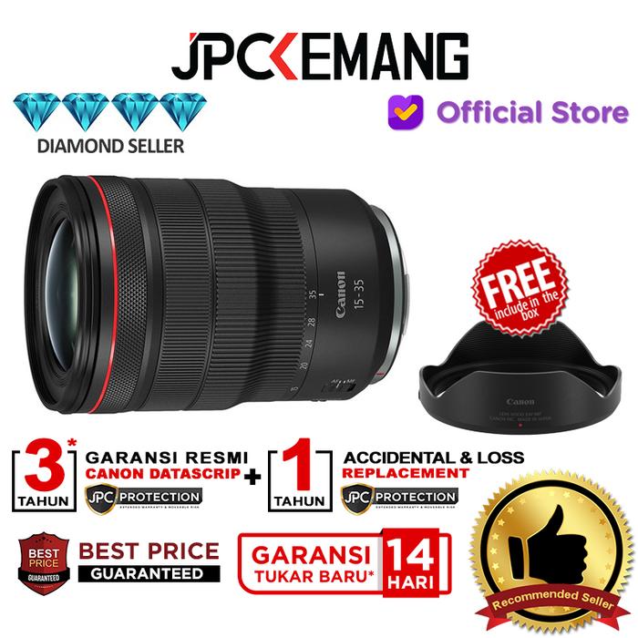 Gambar Canon RF 15-35mm f2.8 L Canon RF 15-35mm f/2.8L IS USM Garansi Resmi - StandardPackage dari JPC Kemang undefined Tokopedia