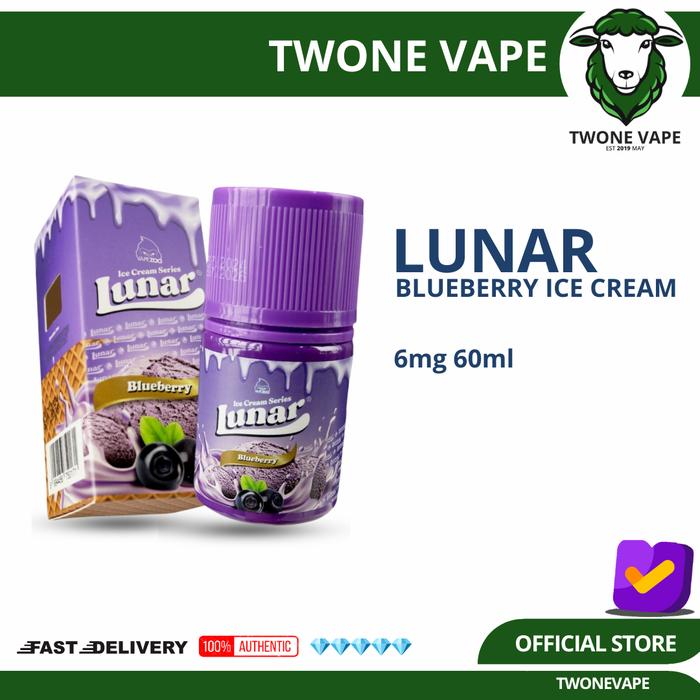 Gambar Lunar Blueberry Ice Cream Freebase 60ML - 3MG dari Twoneofficial undefined 5 Tokopedia