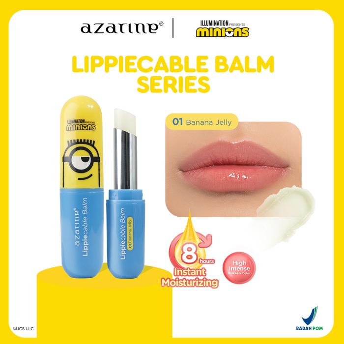 Gambar Azarine Tinted Lippiecable Balm x Sunscreen Kit [2PCS] - 01. Banana, Cicamide dari azarinecosmetic undefined Tokopedia