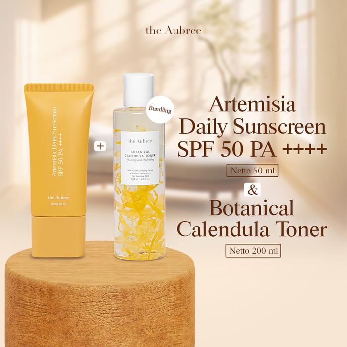 Gambar The Aubree Botanical Calendula Toner 200 ml - + Artemisia SS dari The Aubree undefined Tokopedia