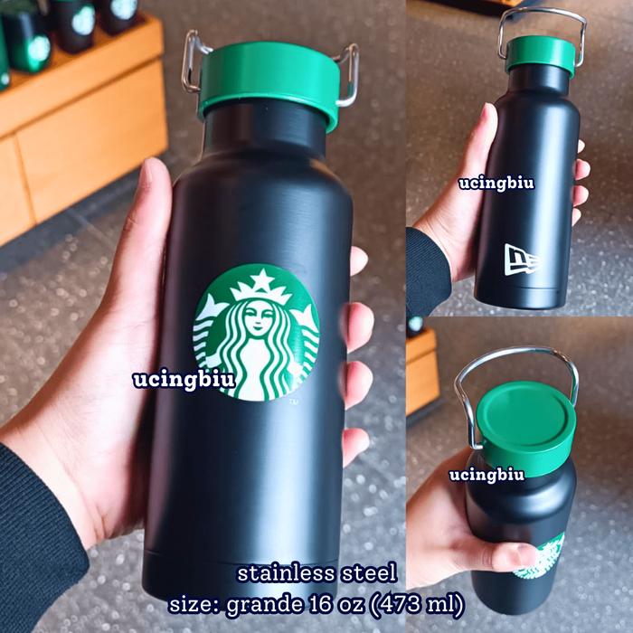 Jual STARBUCKS x NEW ERA Blend For Culture Black Stainless