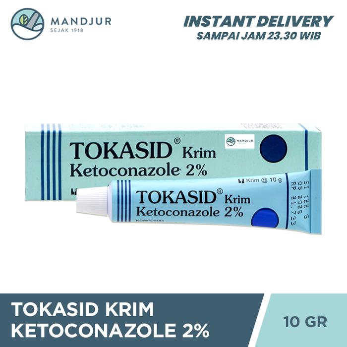 Gambar Tokasid 2% Cream 10 g - Obat Gatal Kulit dan Infeksi Jamur dari Apotekmandjurofficial undefined Tokopedia
