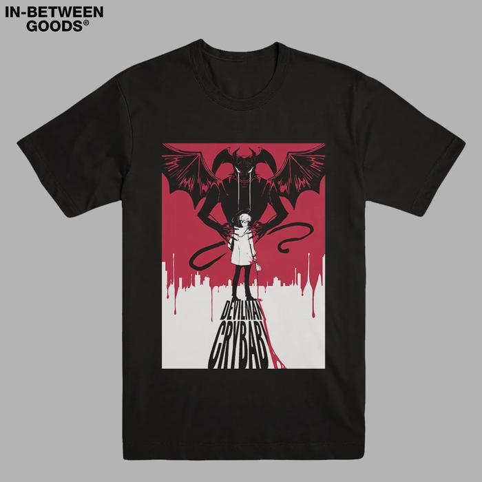 Gambar DEVILMAN CRYBABY - POSSESSED | T-SHIRT | LONGSLEEVE | ANIME MERCH - Shortsleeve, Basic S dari inbetweengoods undefined Tokopedia