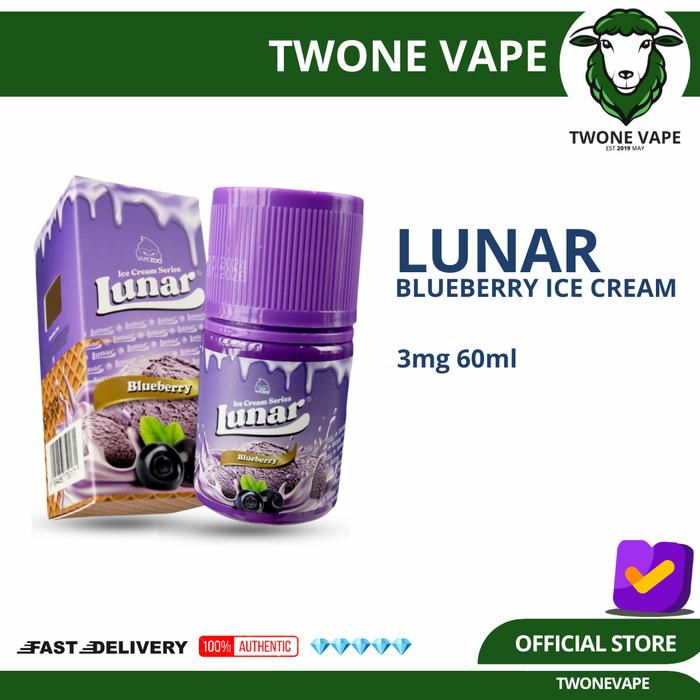Gambar Lunar Blueberry Ice Cream Freebase 60ML - 3MG dari Twoneofficial undefined 4 Tokopedia
