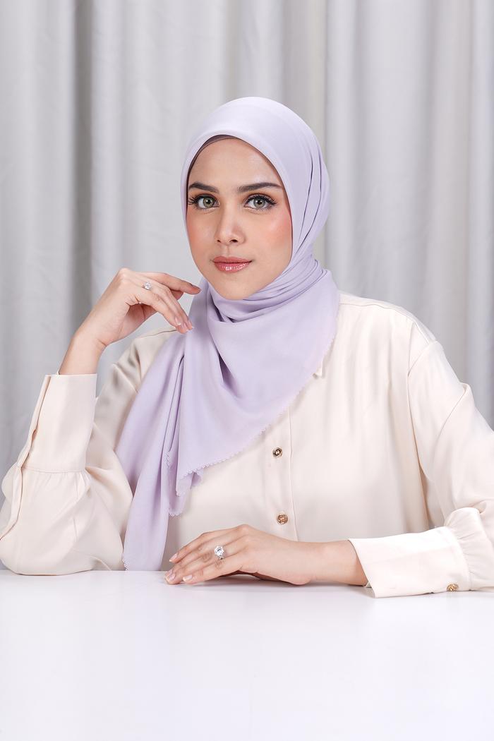 Gambar Buttonscarves Basic Scarf - Thistle dari Buttonscarves undefined Tokopedia