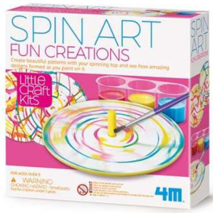 Jual Mainan Kreatif 4M Spin Art Fun Creations Create Beautiful Patterns ...