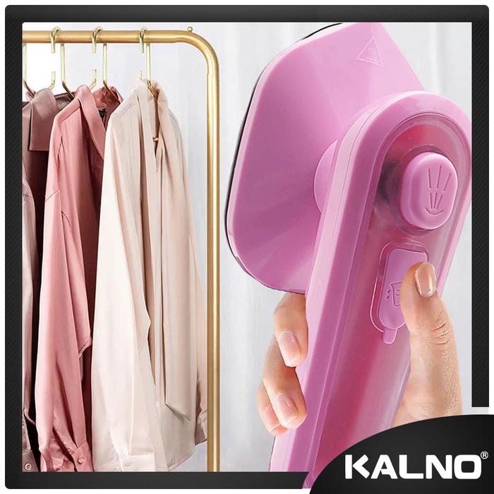 Gambar setrika Uap Portable Travel Sederhana Pentagon modern - Mudah Dan Simp - Merah Muda dari Kalno Mall ID undefined Tokopedia