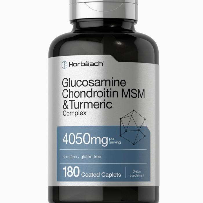 Gambar Pipingrock triple strength glucosamine chondroitin msm turmeric isi 90 - Horbaach 180 dari Vitamindo undefined 5 Tokopedia