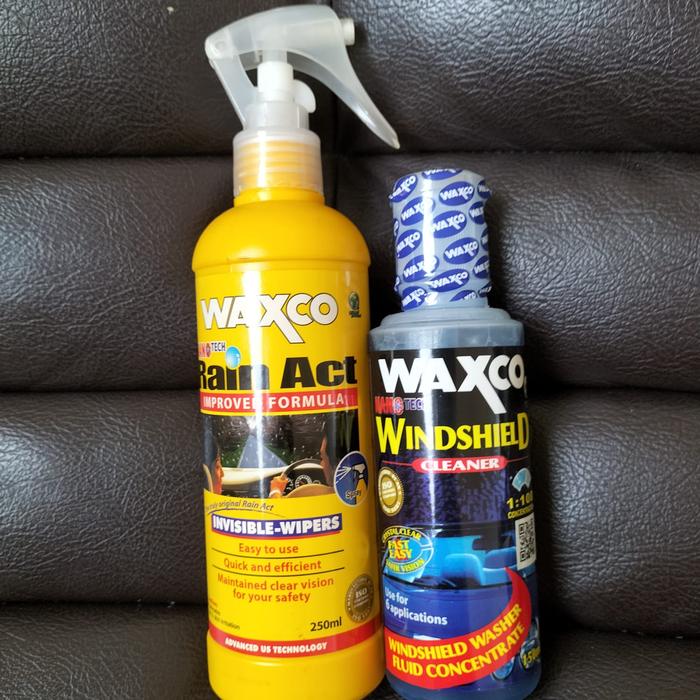 Gambar Cairan Pelapis Kaca Mobil WAXCO RAIN ACT 125 ml - R.ACT FREE WS B dari May Warehouse undefined Tokopedia
