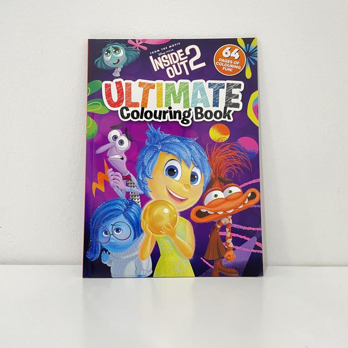 Jual Disney Pixar Inside Out 2 Ultimate Colouring Book buku mewarnai ...