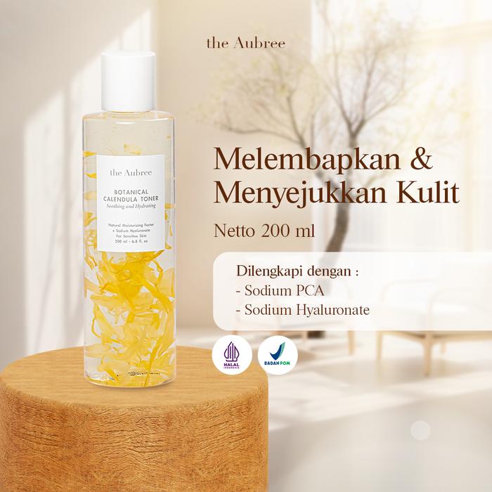 Gambar The Aubree Botanical Calendula Toner 200 ml - Calendula dari The Aubree undefined Tokopedia