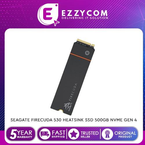 Seagate Firecuda 530 Heatsink Ssd 500gb M2 2280 Nvme Gen
