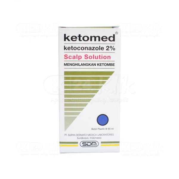 Gambar Ketomed Scalp Solution 2% Shampo 60ml (per Pcs) dari K24Klik undefined Tokopedia