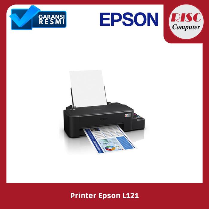 Gambar Epson L121 L1210 Printer Original Print Only - L121, Ink Ori dari Risc Computer Kota Surakarta Tokopedia
