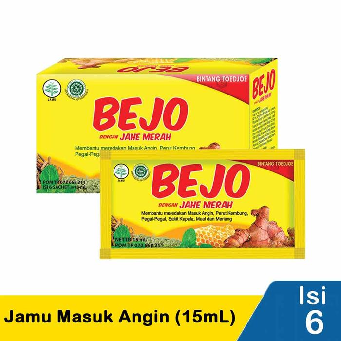 Gambar Bejo Bintang Toedjoe Jamu Masuk Angin 6's x 15ml dari KOINKU. undefined Tokopedia