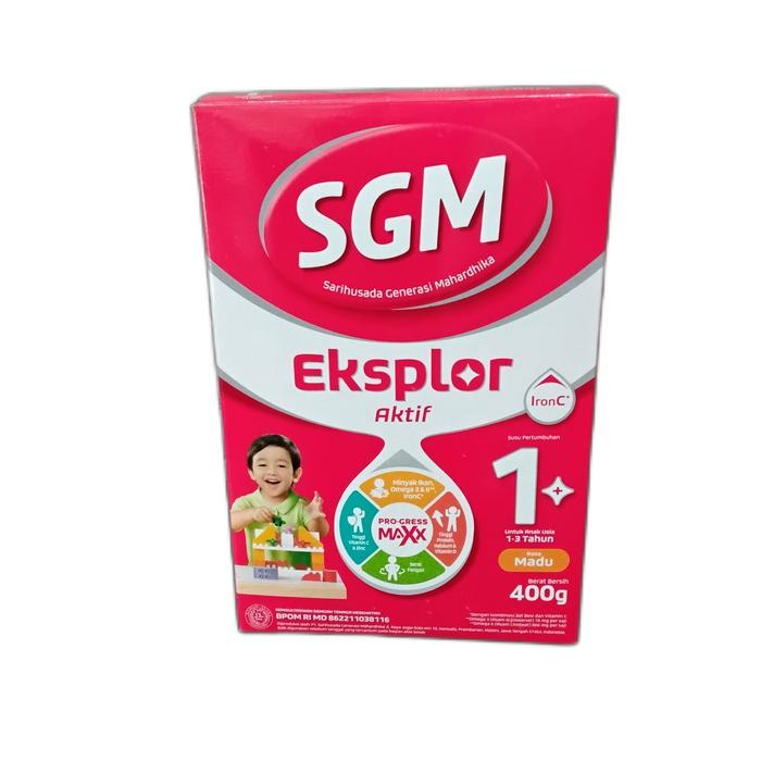 Gambar SGM Eksplor 1 Plus Complinutri Madu Susu Pertumbuhan Bubuk 400 gr dari Apotek Pusat Medika undefined Tokopedia