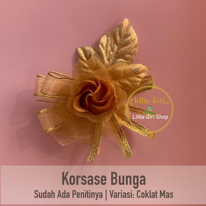 Jual Bros Bunga Organdi - Bunga Panitia - Korsase - Corsage - Coklat ...