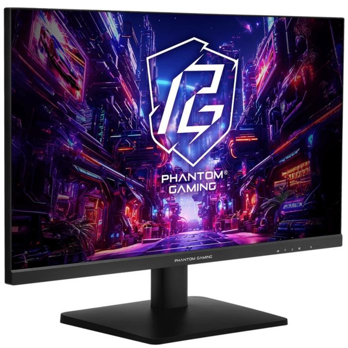 Gambar LED MONITOR ASRock Phantom Gaming PG27QFT1B 27" 2K QHD IPS 180Hz 1ms - GAMING MONITOR dari Asrock Official Store undefined Tokopedia