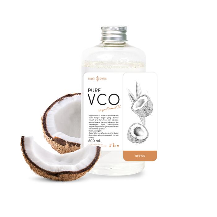 Promo Vco Virgin Coconut Oil 1 Liter Dari Bumi Minyak Kelapa Murni