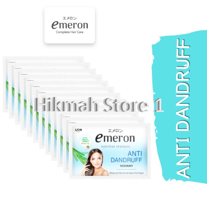 Gambar EMERON SHAMPO 1 RENCENG ISI 12 SACHET / 24 PCS - Emeron Dandruf dari Hikmah Store 1 undefined Tokopedia