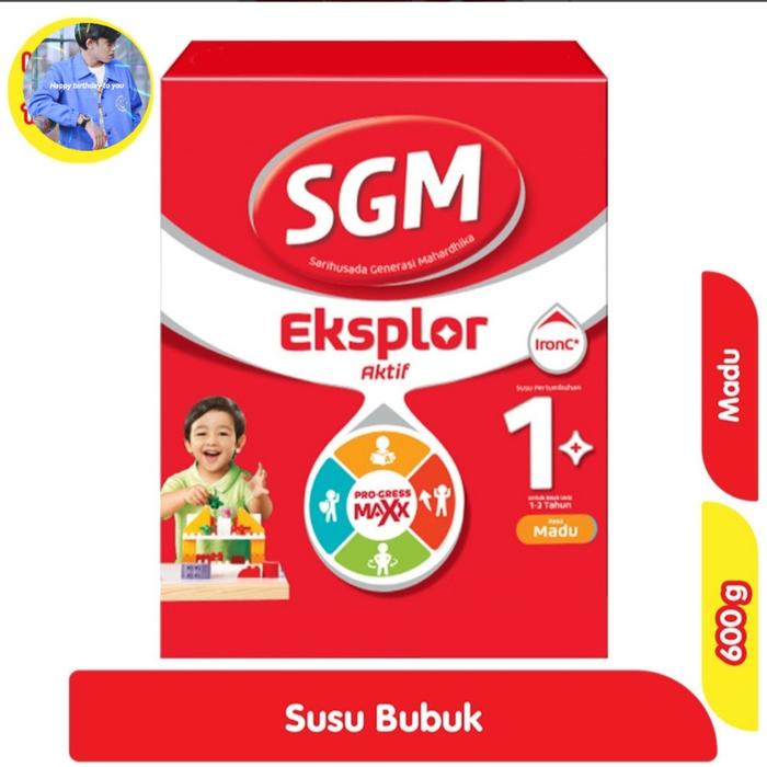 Gambar SGM EKSPLOR 1+ Rasa Madu 600 Gr Instan Bisa dari Wendisatriavans7 undefined Tokopedia