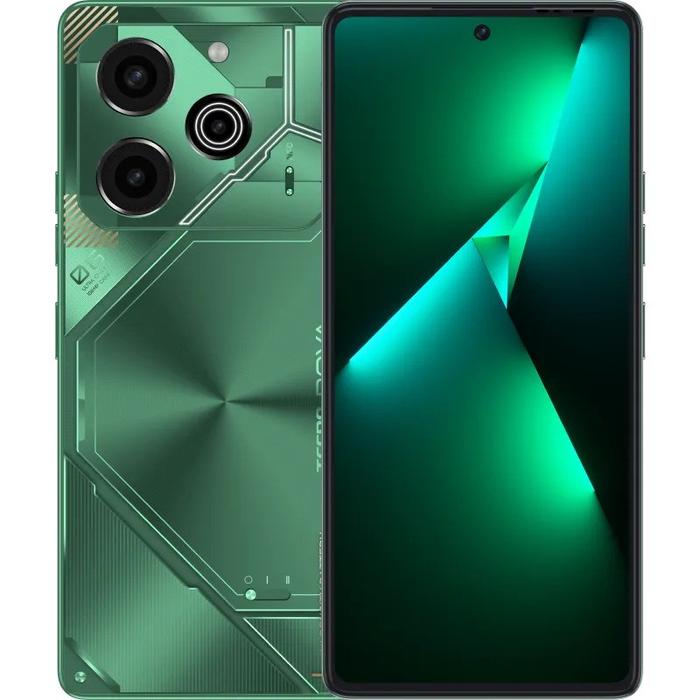 Gambar Tecno Pova 6 Pro 5G 12+256GB [+12GB Extended RAM] Original Garansi Resmi - Green, NON BONUS dari Tube Gadget undefined Tokopedia