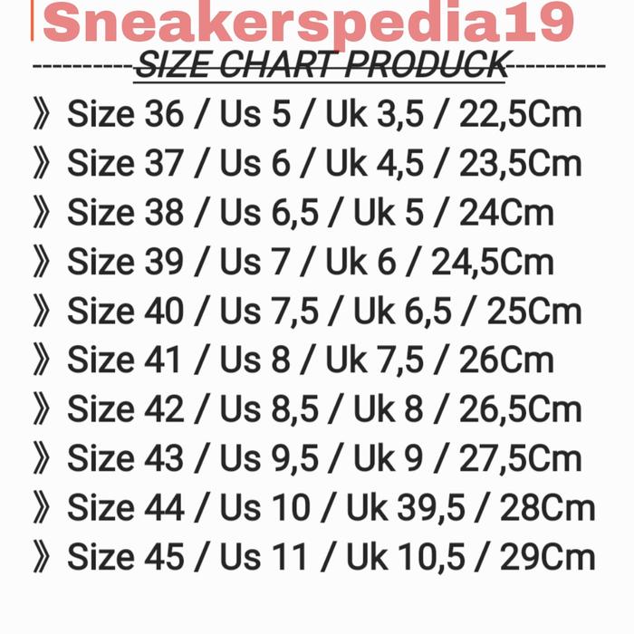 air max 270 size chart