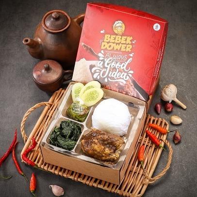 Gambar Nasi Box Nasi Padang Ayam Rendang/ Bebek rendang by Resto Bebek Dower premium - Ayam Rendang dari Norseman undefined Tokopedia