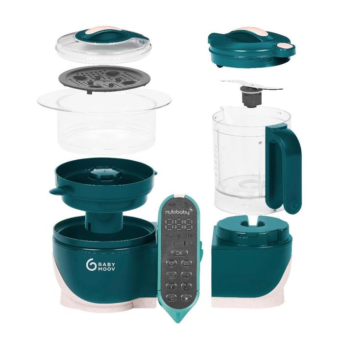 Gambar [Ready Stock] Babymoov - Nutribaby+ - Opal Green / Food Processor Bayi / Blender Makanan Bayi dari Prima Indonesia Store undefined Tokopedia