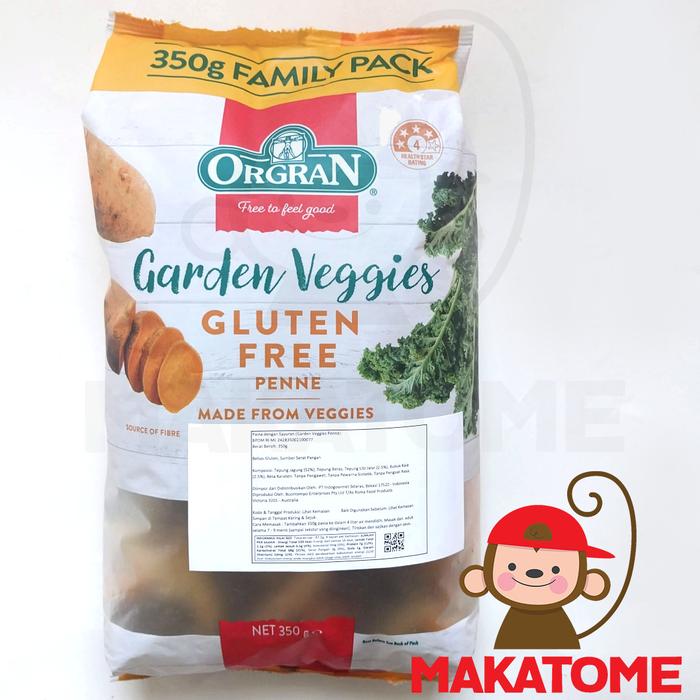 Gambar Orgran Vegetable Rice Pasta Spiral 250gr 250 gr spirals gluten free - GF Penne 350g dari Makatome Shop undefined Tokopedia